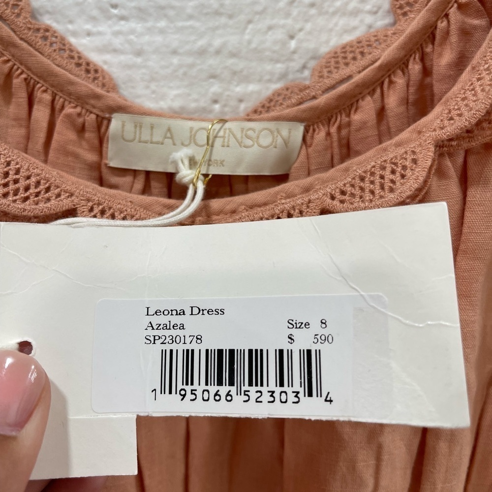 Ulla Johnson Leona Dress Azalea Midi - Picture 3 of 6